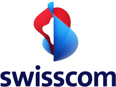 animated Swisscom logo